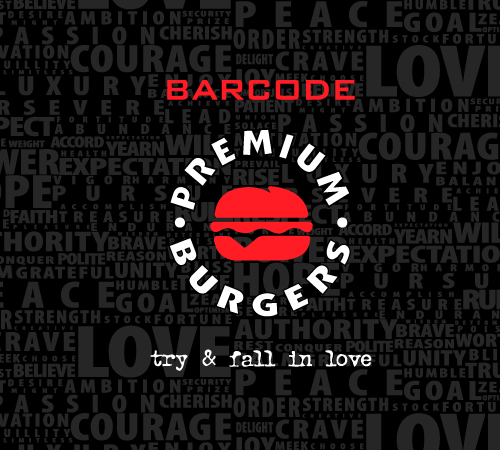 Barcode Premium Burger